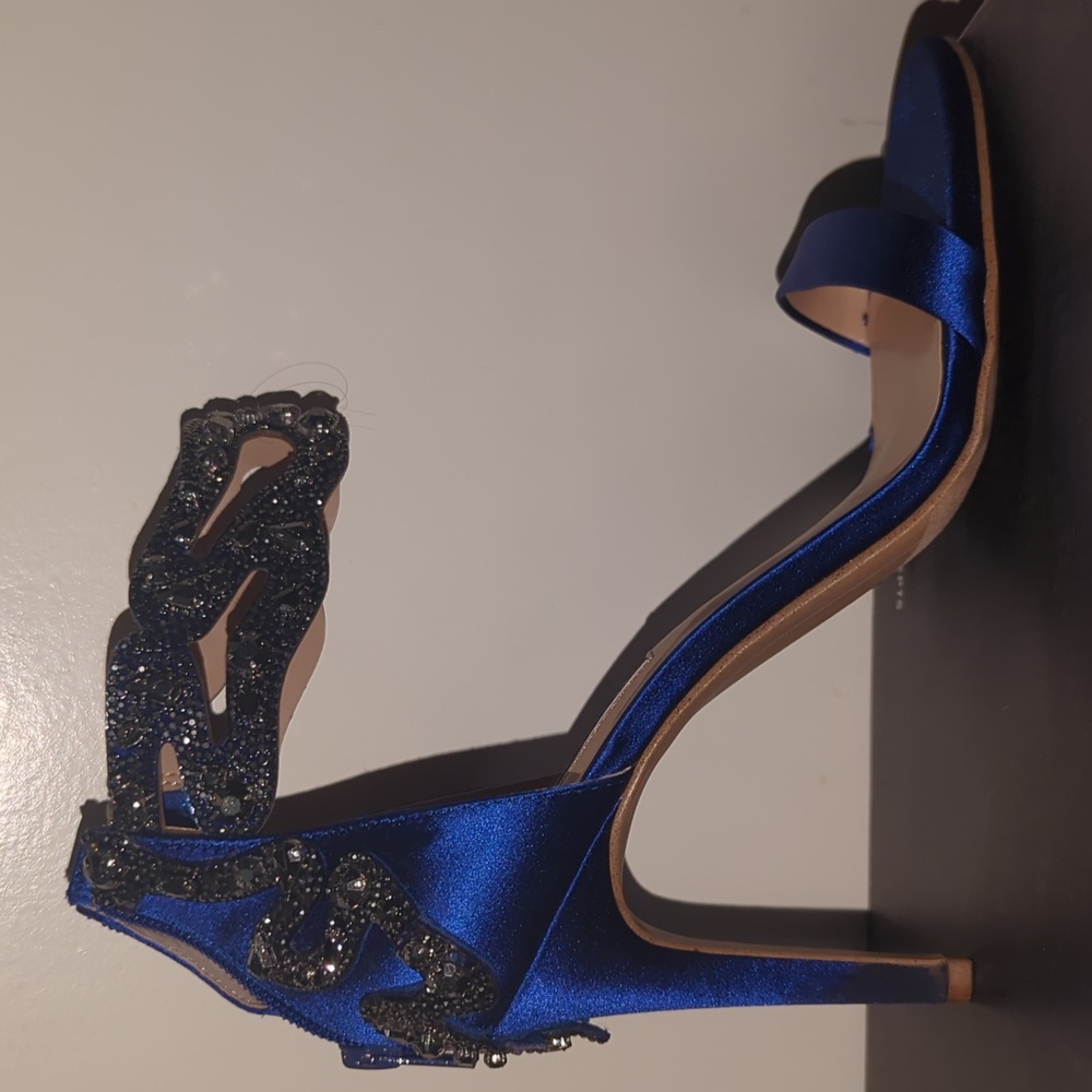 Satin Blue I.N.C heels
